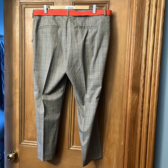 Esprit women’s black and grey pants with orange highlights - Picture 2 of 5